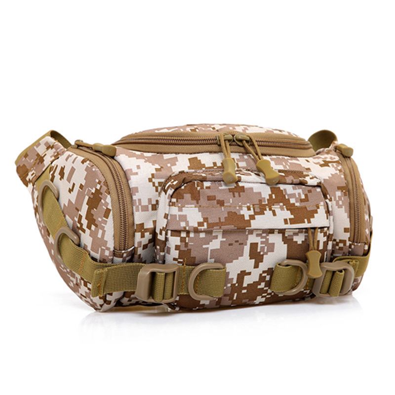 Nylon Outdoor Tactical Waist Veske Camping Fanny Pack Militære Messenger Bags For Menn