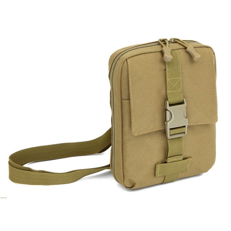 Tactical Nylon Multifunction Mini Tool Pouch Crossbody Veske Ipad Skulderveske