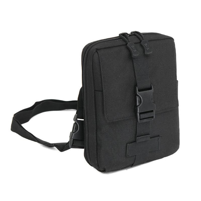 Tactical Nylon Multifunction Mini Tool Pouch Crossbody Veske Ipad Skulderveske