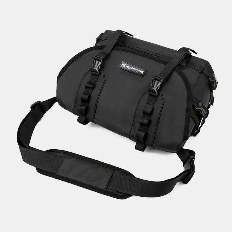 Unisex Nylon Justerbar Skulderrem Multi-lommer Crossbody Vesker Uformell Rygg Anti-tyveri Lomme Messenger Veske Skulderveske