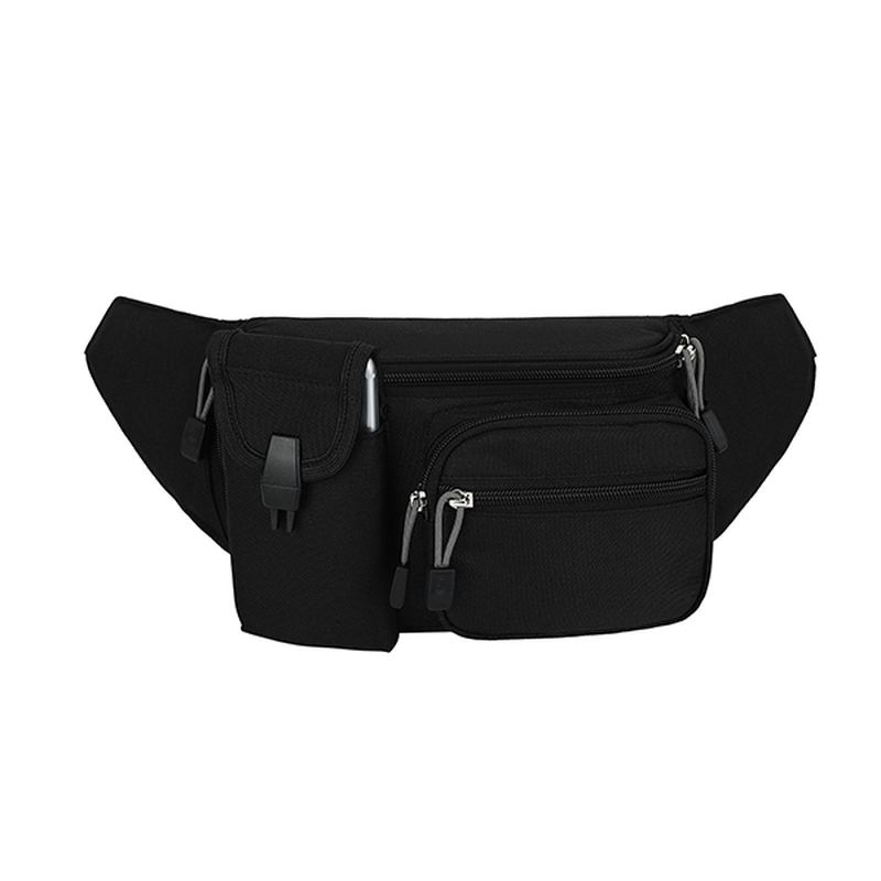 Vanntett Midjepakke For Menn Utendørs Sport Reiseveske Crossbody Bag