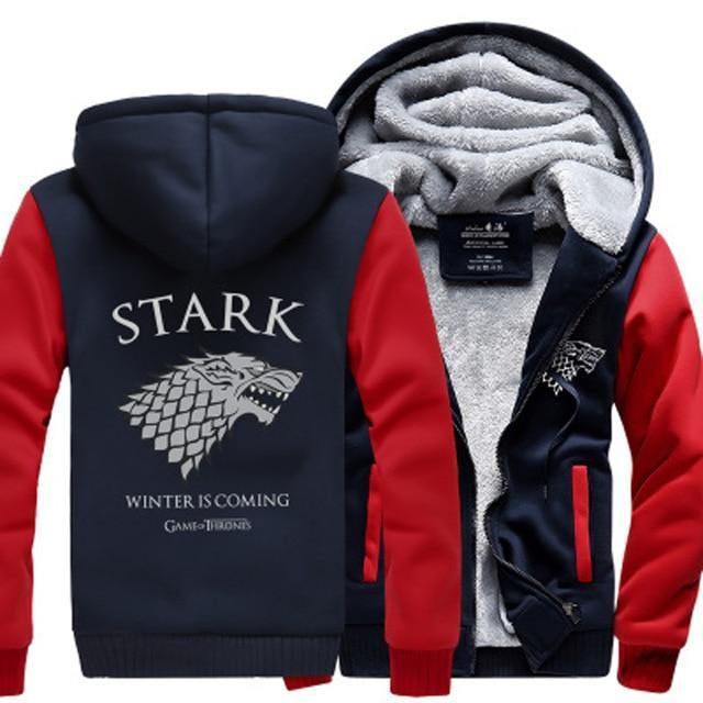 Fleece Tykk Genser Herre Merke Høykvalitets Jakker Kåpe Herre Genser Game Of Thrones House