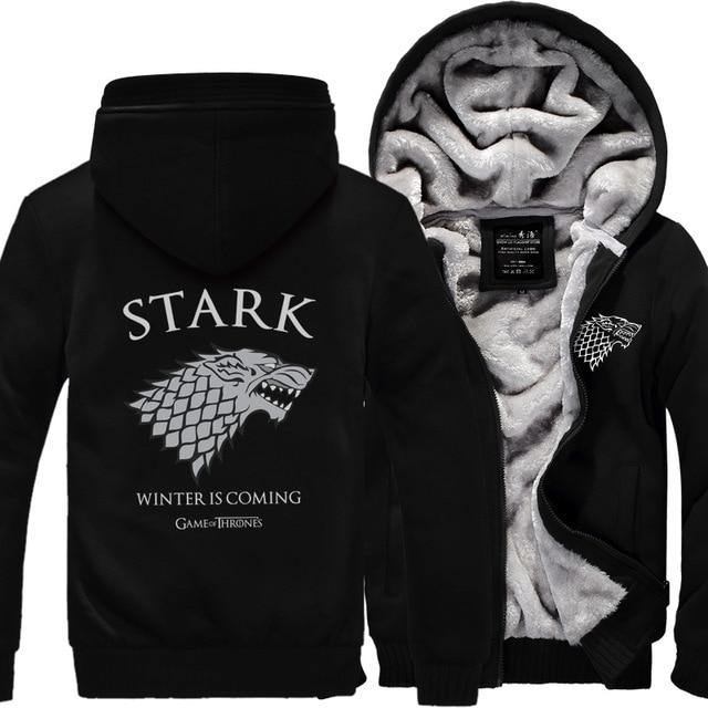 Fleece Tykk Genser Herre Merke Høykvalitets Jakker Kåpe Herre Genser Game Of Thrones House