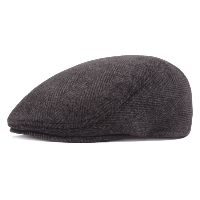 Beret Simple Caps For Menn Og Kvinner Høst- Og Vinterhatter