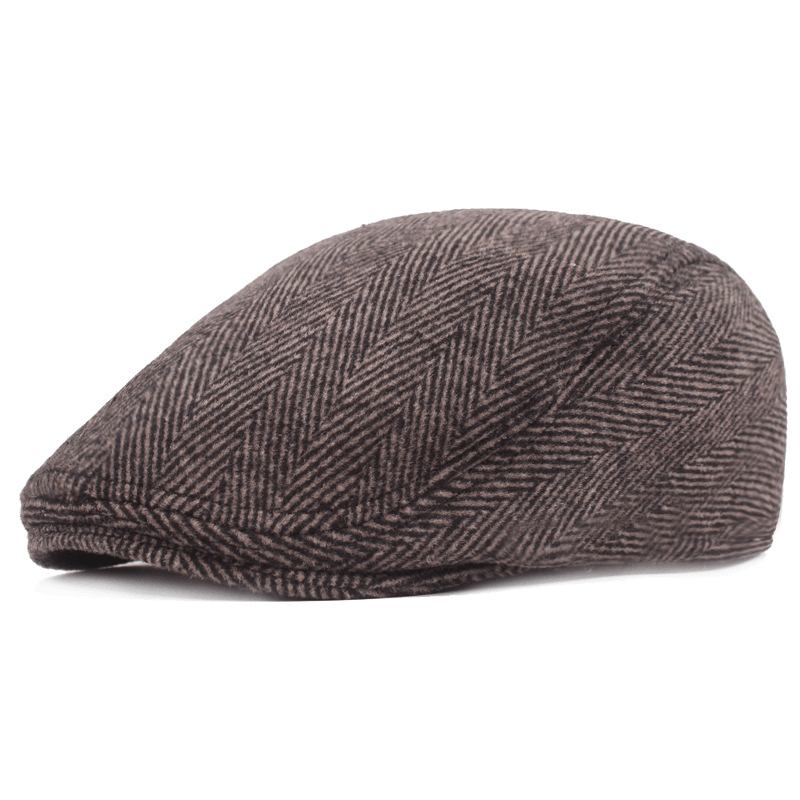 Beret Simple Caps For Menn Og Kvinner Høst- Og Vinterhatter