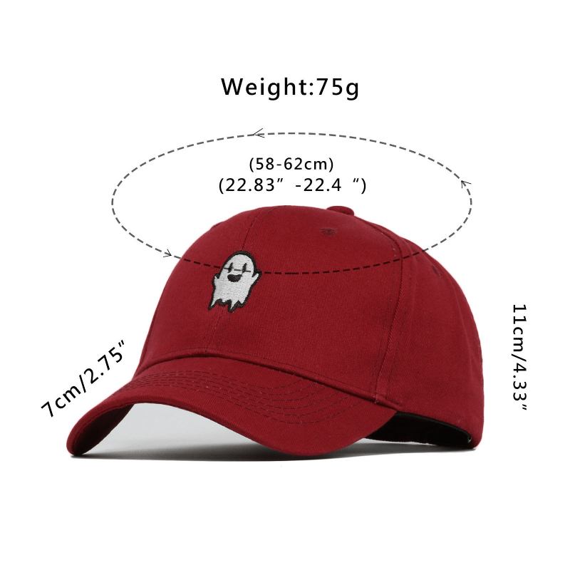 Brodert Krøllet Dome Visir Baseballcaps