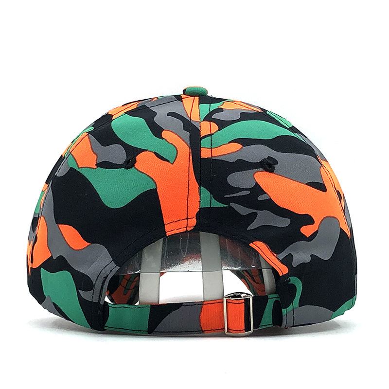 Camouflage Baseball Cap Kvinne Gate Trend Hip Hop