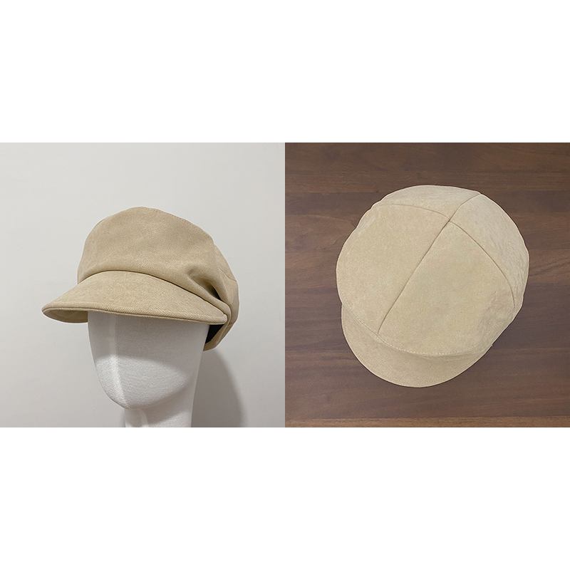 Corduroy Retro Star Den Samme Åttekantede Hatten Kvinne Høst Og Vinter Militær Cap Beret Fisherman Hat