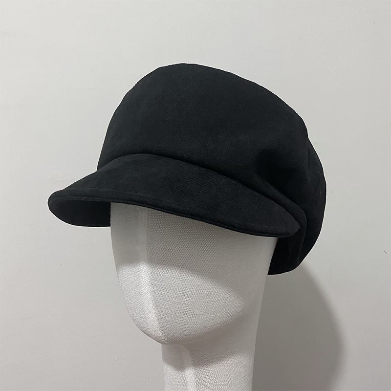 Corduroy Retro Star Den Samme Åttekantede Hatten Kvinne Høst Og Vinter Militær Cap Beret Fisherman Hat