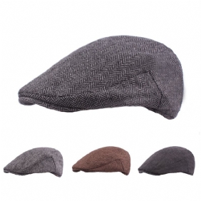 Creative Cotton Simple Beret For Menn