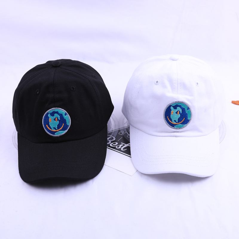 Earth Embroidery New Fritids Baseballcaps