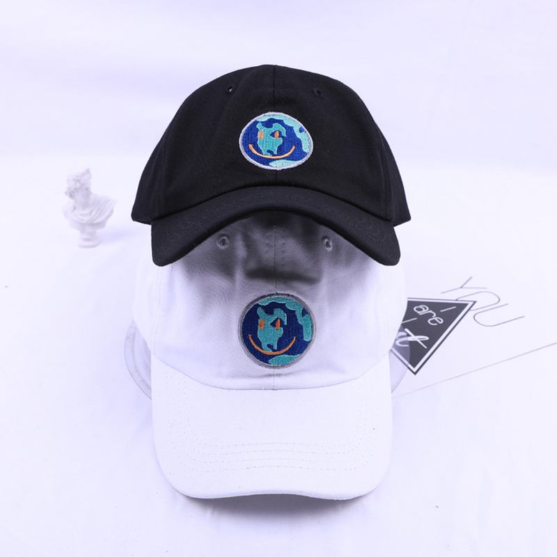 Earth Embroidery New Fritids Baseballcaps