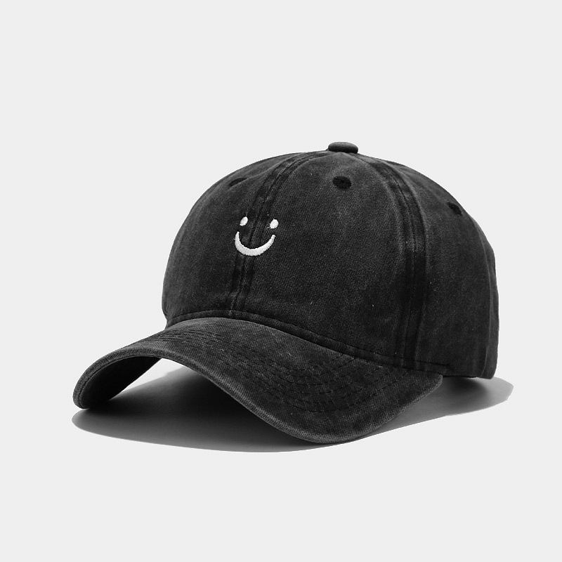 Emoji Smiley Vasket Gammel Baseball Cap