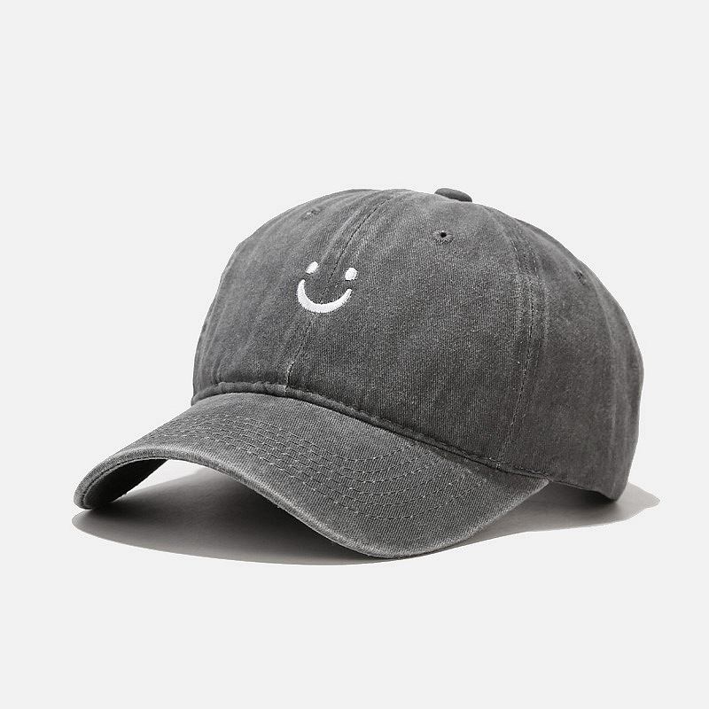 Emoji Smiley Vasket Gammel Baseball Cap