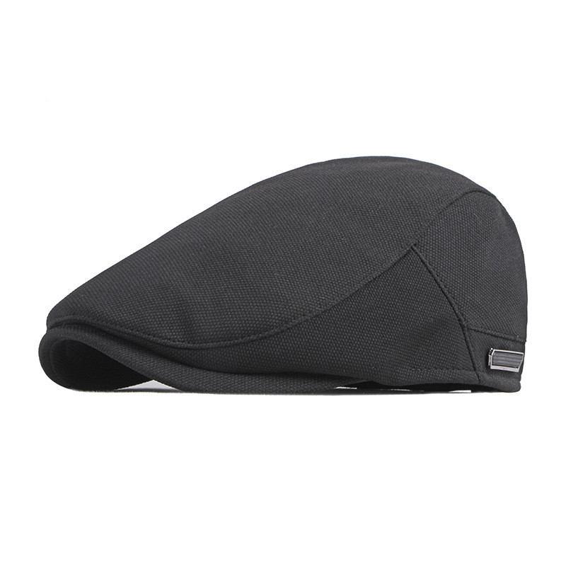 Enkel Mote All-match Cap Uformell Beret For Menn