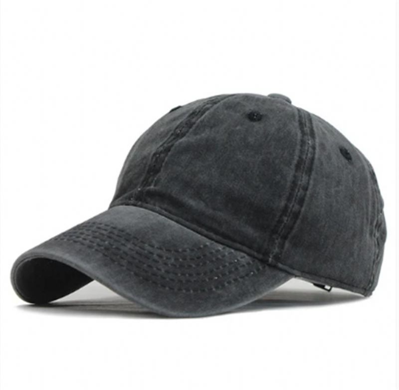 Ensfarget Baseballcaps Par Vaskehette Menn