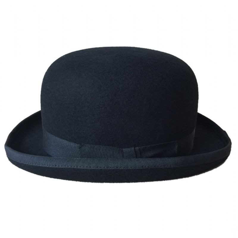 Fasjonabel Britisk Gentleman-bowlerhatt For Menn