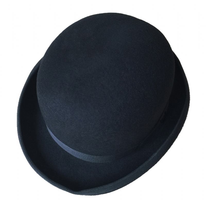 Fasjonabel Britisk Gentleman-bowlerhatt For Menn