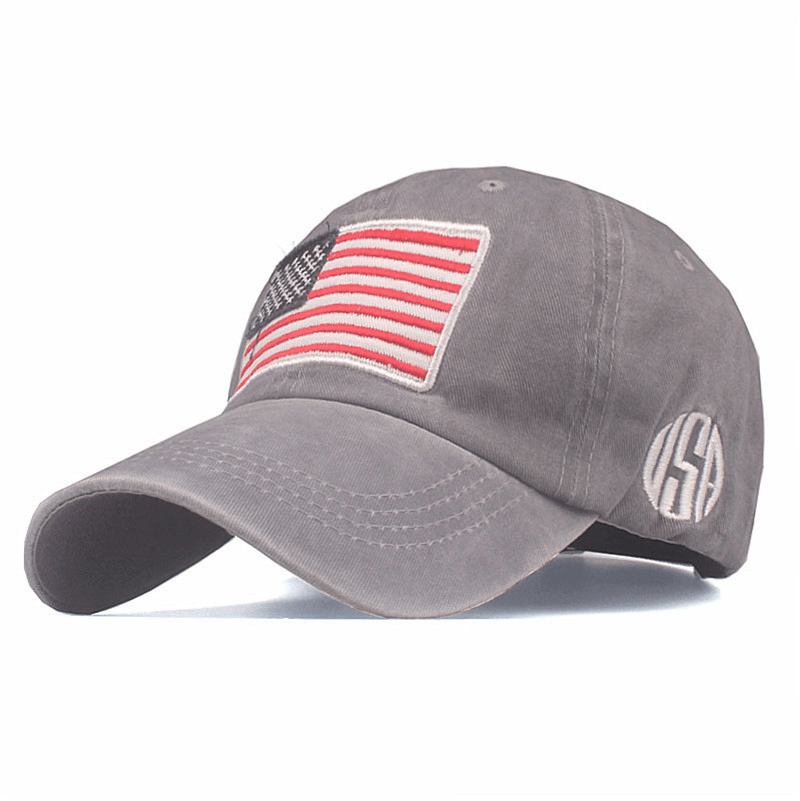 Flag Broderi Baseball Cap