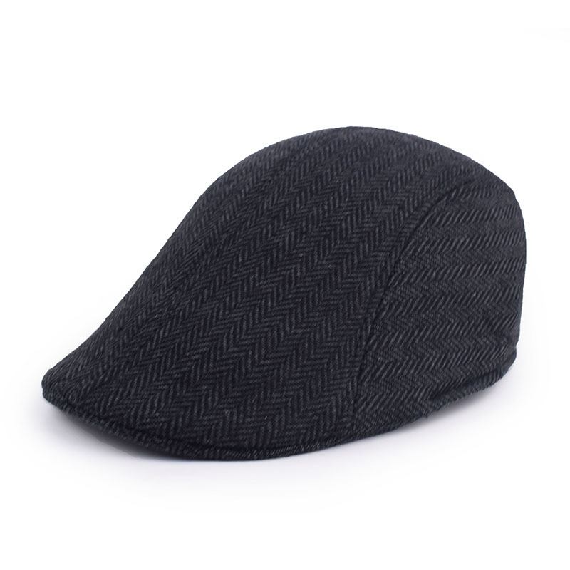 Forward Hat Clip Color Vår Og Høst Beret Retro Kvinne Trend