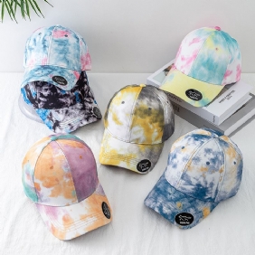 Gradient Colorful Outdoor Trend Tie-dye Cap