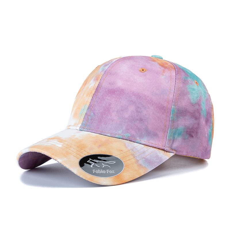 Gradient Colorful Outdoor Trend Tie-dye Cap