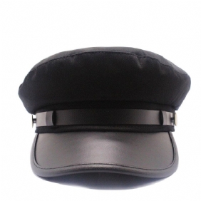 Hat Dame Vintage British Navy Hat Med Metallspenne