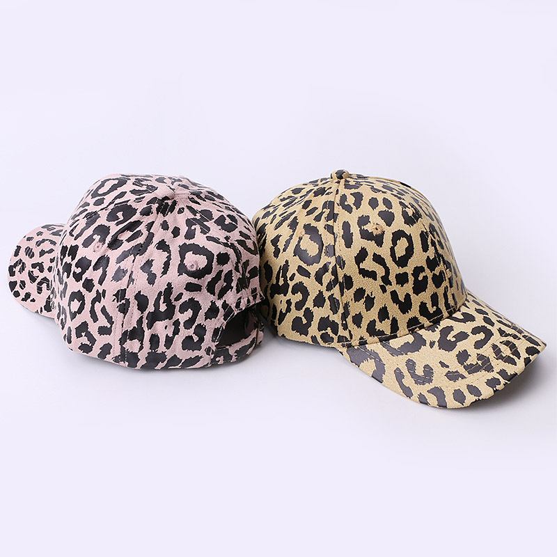 Hatt Leopard Med Trykk Baseball Cap Solskjerm Utendørs Reise Solbeskyttelse Duck Tongue