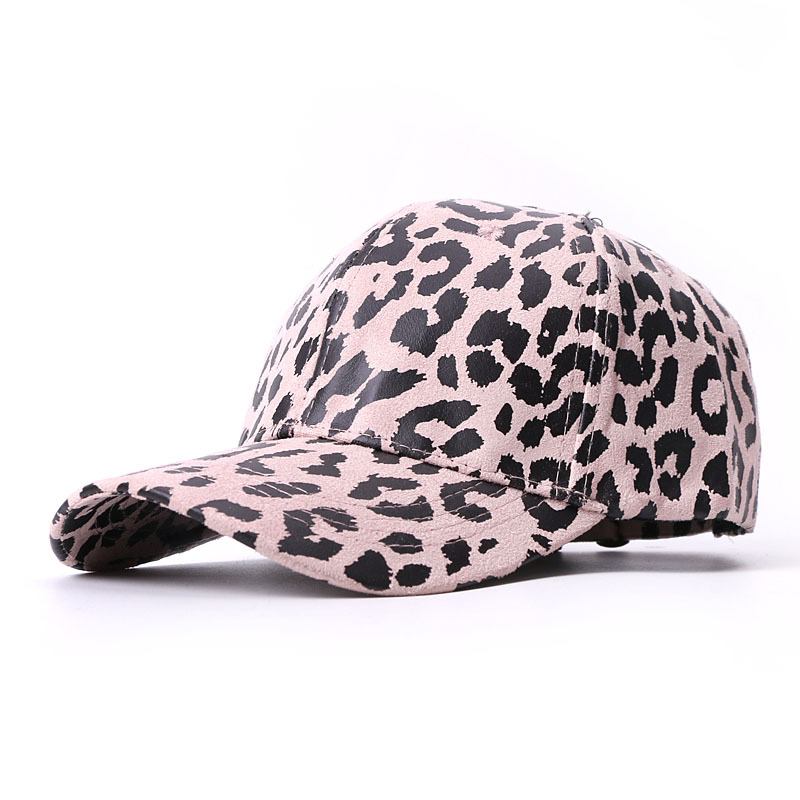 Hatt Leopard Med Trykk Baseball Cap Solskjerm Utendørs Reise Solbeskyttelse Duck Tongue