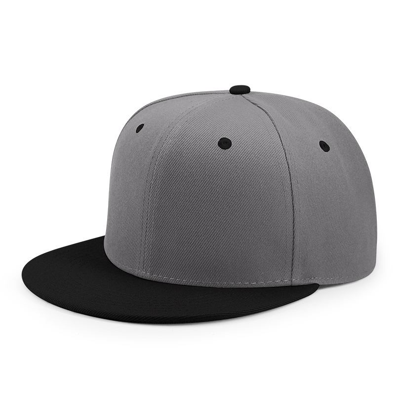 Hip Hop Full Cover Flat Rim Baseball Light Plate Hip Hop Gate Dance Flat Hat