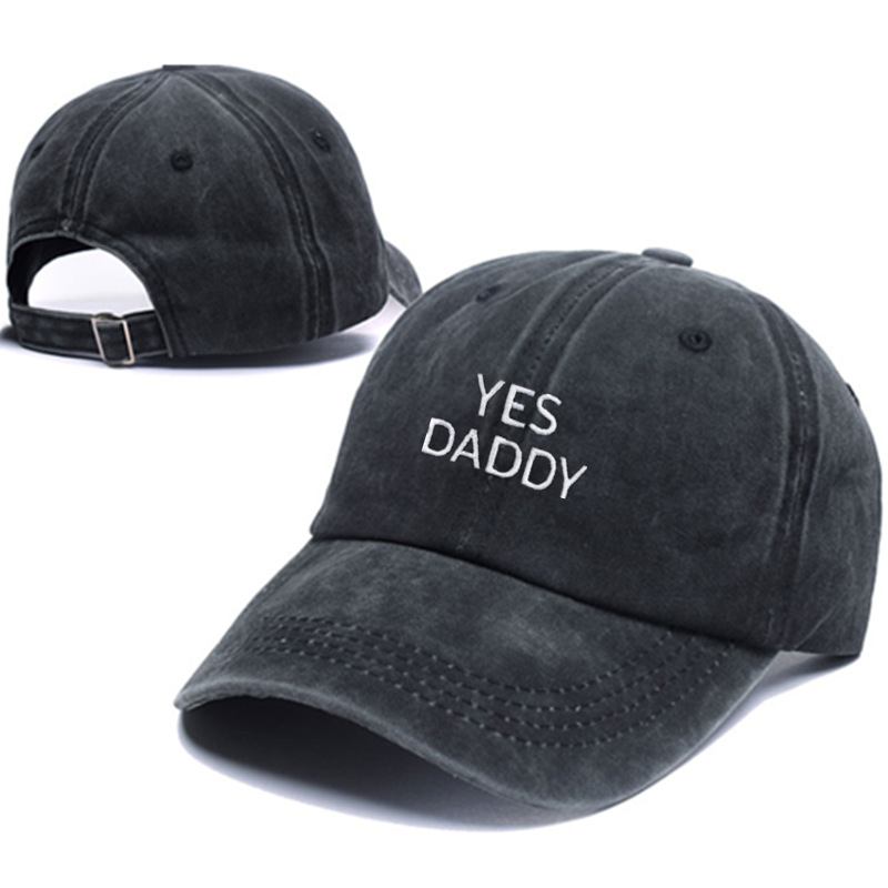 Hip-hop-hatter For Menn Og Kvinner Utendørs-capser Ja Daddy-broderi-caps