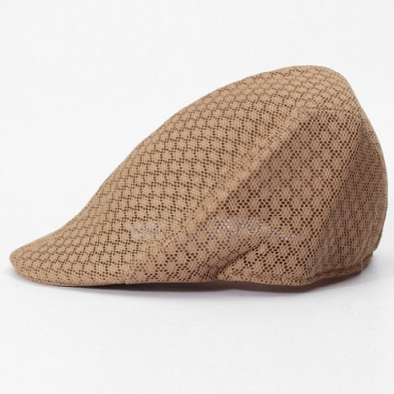 Komfortabel Og Pustende Lin Cotton Duck Tongue Beret