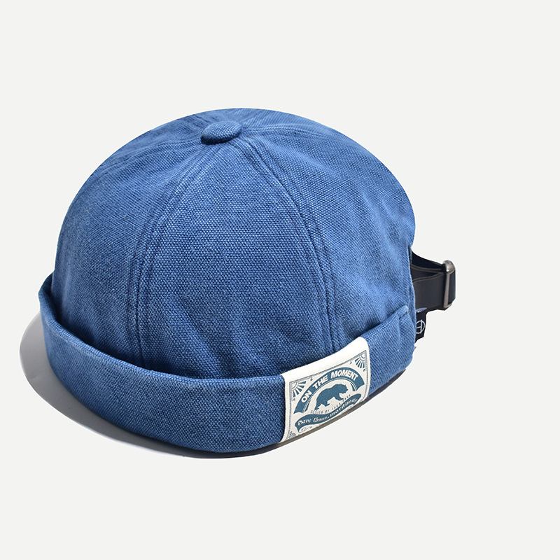 Kvinne Vinter Retro Patch Isbjørn Melon Hat