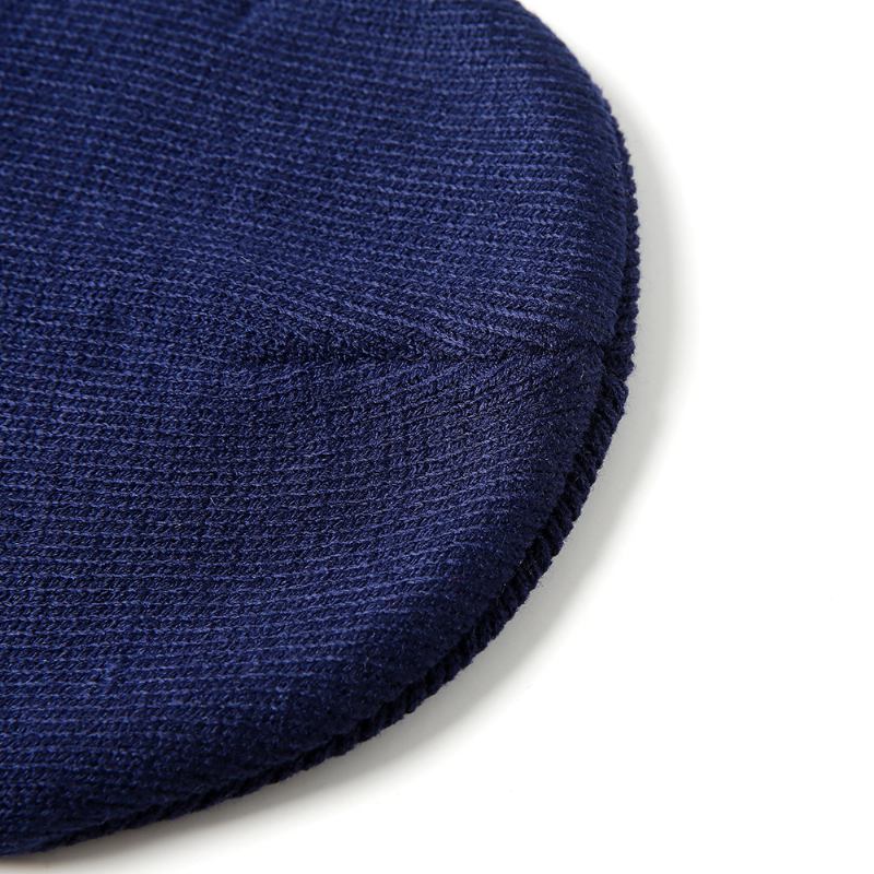 Kvinner Vintage Strikke Doble Lag Øreklokker Beanie Cap