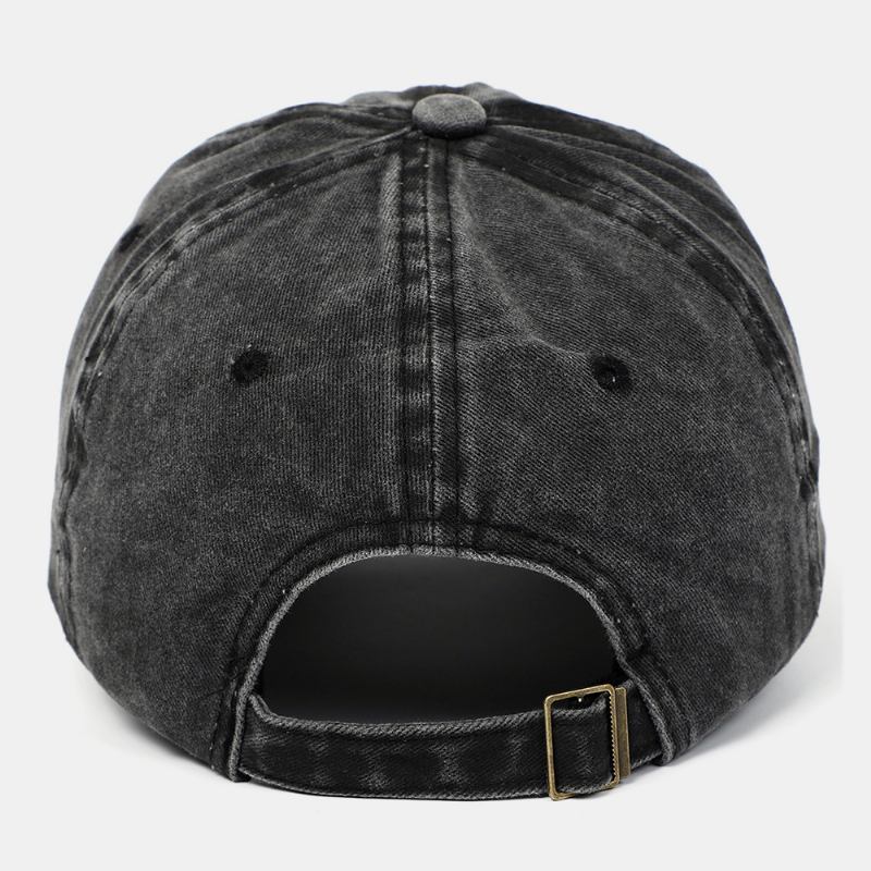 Menn Bomull Letter Xo Broderi Twill Cap Utendørs Uformell Vill Justerbar Solkrem Baseball Cap