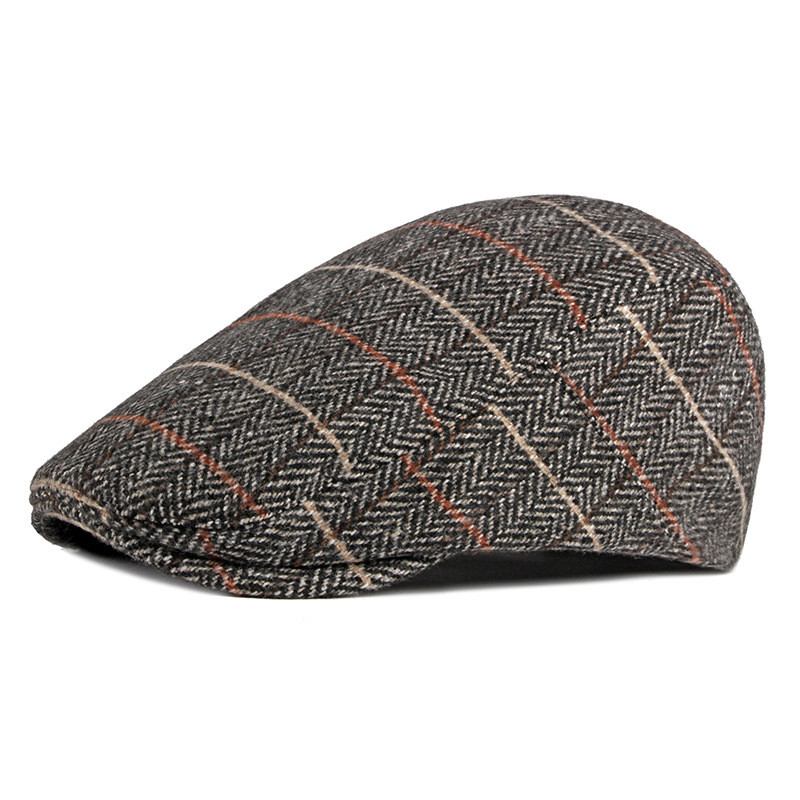 Menn British Retro Duck Tide Check Hat