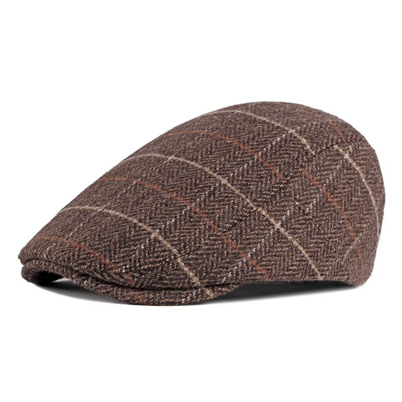 Menn British Retro Duck Tide Check Hat