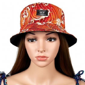 Menn Kvinner Gate Double-faced Bucket Hat