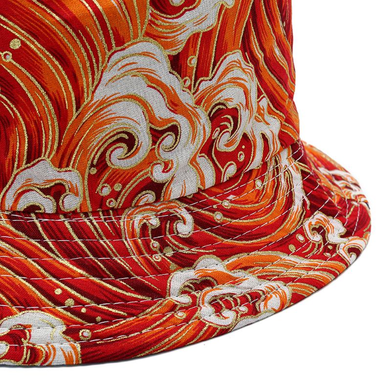 Menn Kvinner Gate Double-faced Bucket Hat