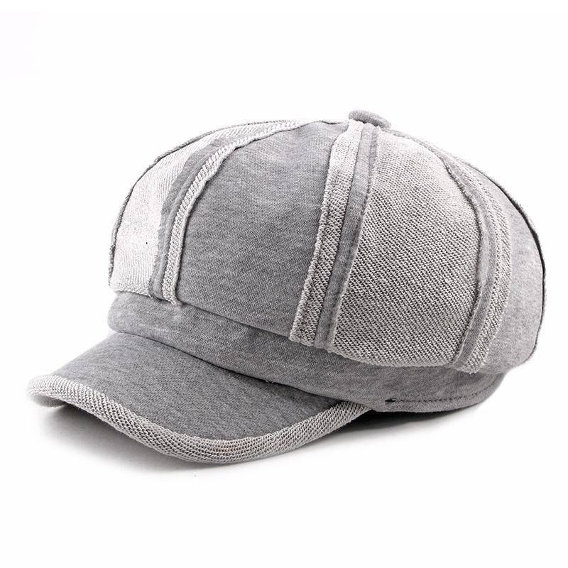 Menn Kvinner Justerbar Bomull Patchwork Baseball Dad Cap Outdoor Leisure Peaked Cap