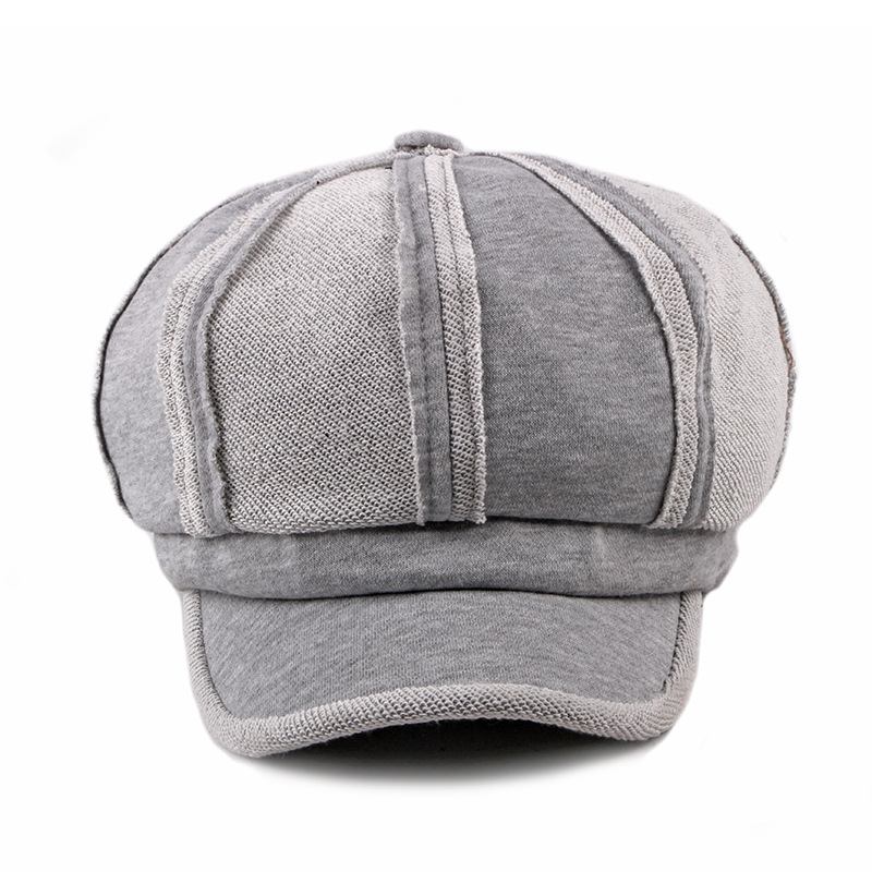 Menn Kvinner Justerbar Bomull Patchwork Baseball Dad Cap Outdoor Leisure Peaked Cap