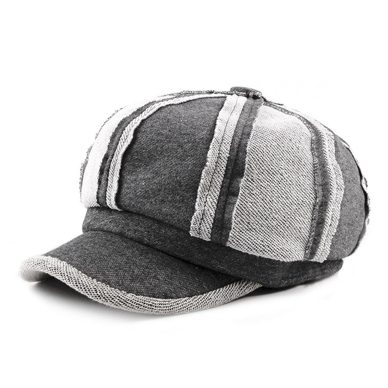 Menn Kvinner Justerbar Bomull Patchwork Baseball Dad Cap Outdoor Leisure Peaked Cap