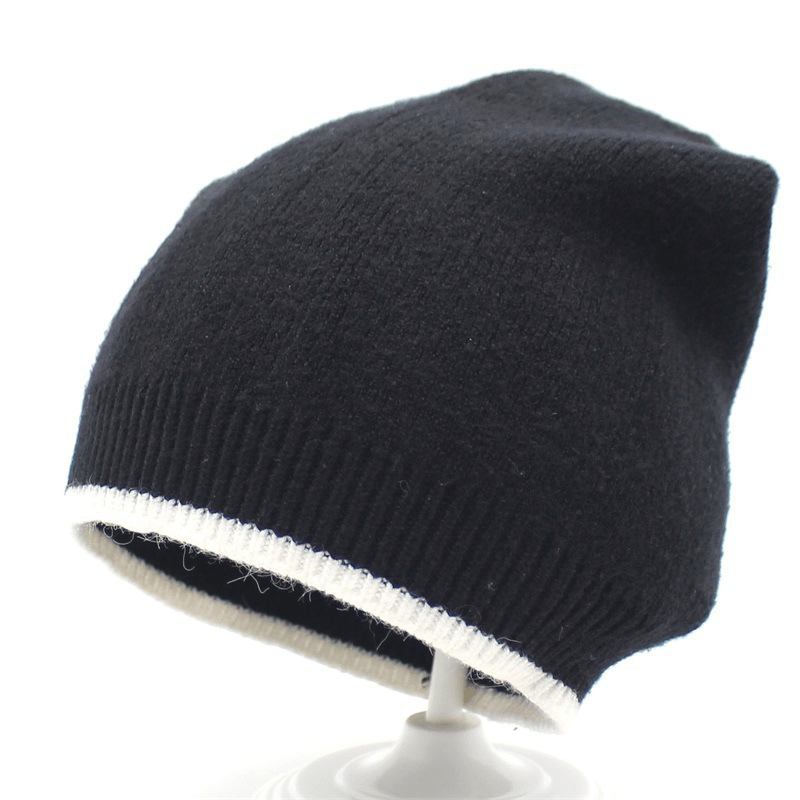 Menn Kvinner Pluss Størrelse Vinter Varme Øreklokker Strikk Lue Fritids Thicken Skull Caps Beanie