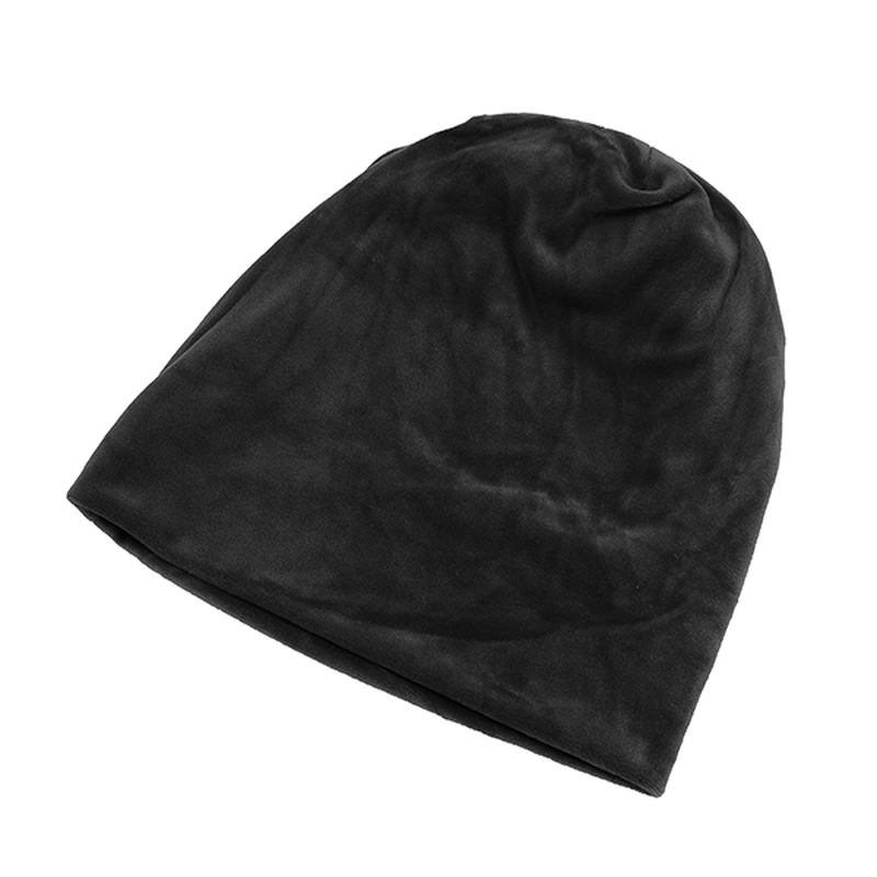 Menn Kvinner Solid Velvet Warm Beanie Hat Fritids Ørebeskyttelse Vinterlue