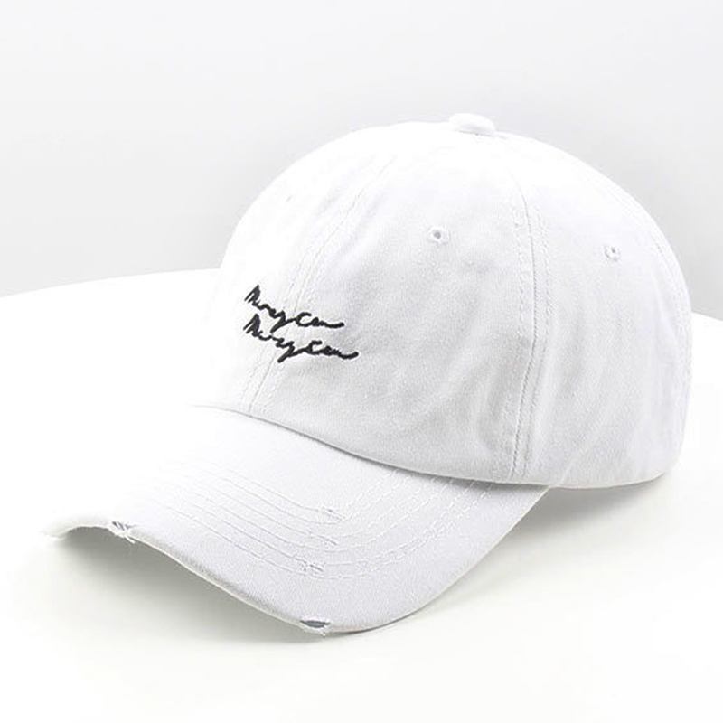 Menn Kvinner Utendørs Vintage Letter Brodery Baseball Cap