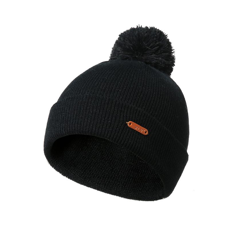 Menn Kvinner Vinter Vintage Knit Øreklokker Lue Cap