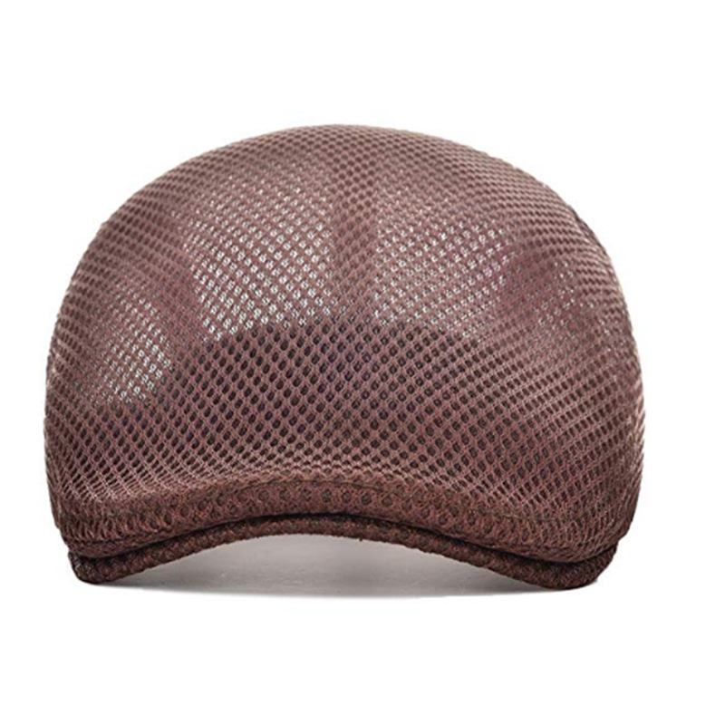 Mesh Justerbar Newsboy Beret Ivy Flat Cap