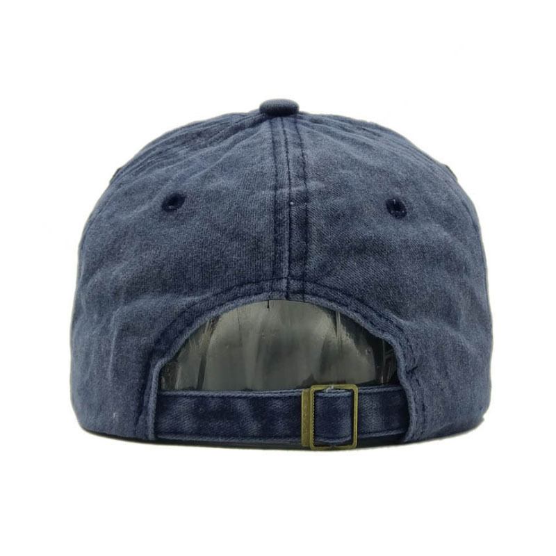 Mote Enkel Broderi Baseballcaps