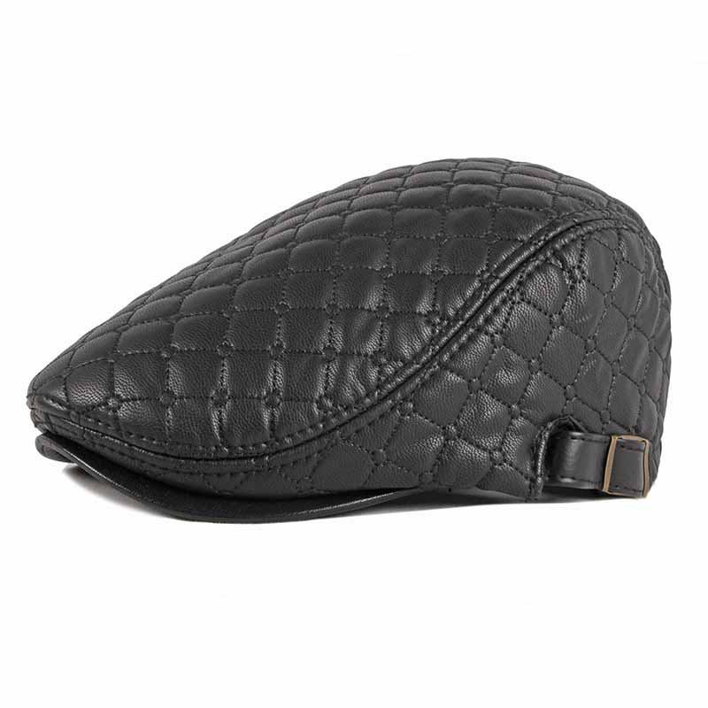 Mote Enkel Retro Ull Beret For Menn