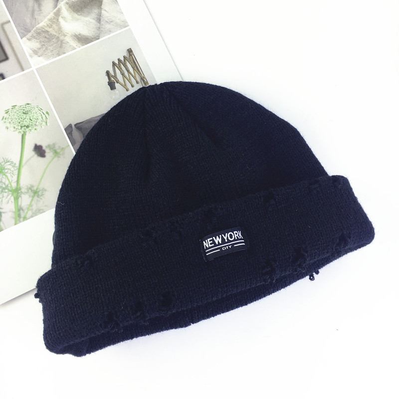 Mote Patch Hole Strikk Lue Ørebeskyttelse Toe Cap Cold Hat